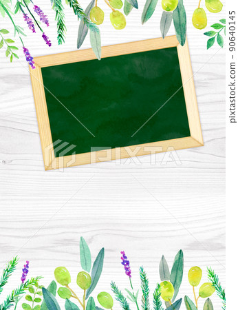Organic botanical background material 90640145