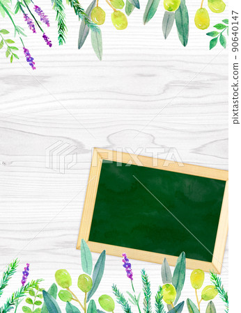 Organic botanical background material 90640147
