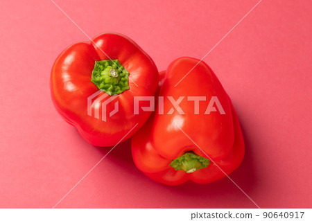 Bright red paprika 90640917
