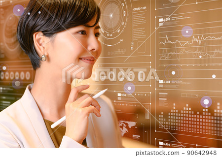 a working woman                          90642948