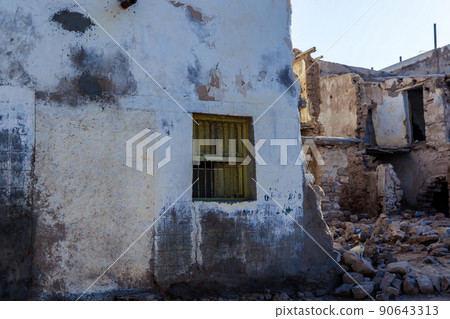 Berbera, Somaliland Crushed Walls and Abandoned Buildings on the Streets of Berbera City Berbera, Somaliland Crushed Walls and Abandoned Buildings on the Streets of Berbera City 90643313