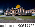 東京夜景築地本願寺神社和佛教寺廟 90643322