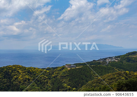 Miyazaki Prefecture / View from the vicinity of Cape Toi Lighthouse (the only lighthouse in the Kyushu region that can be visited and climbed) 90643655
