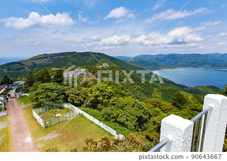 View from Miyazaki Prefecture / Cape Toi Lighthouse (the only lighthouse in the Kyushu region where you can visit and climb) 90643667