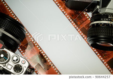 Silver halide camera single-lens reflex digital camera negative film 90644257