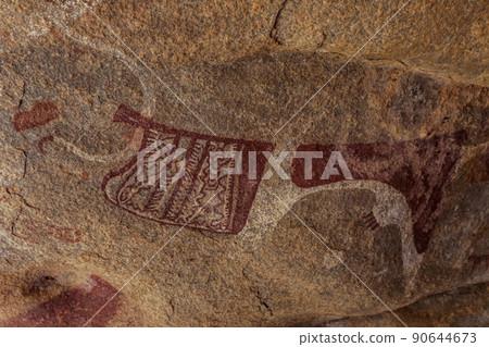 Amazing Inside View Pictures of the Laas Geel cave formations - an earliest known cave paintings in the Horn of Africa, Somaliland 90644673