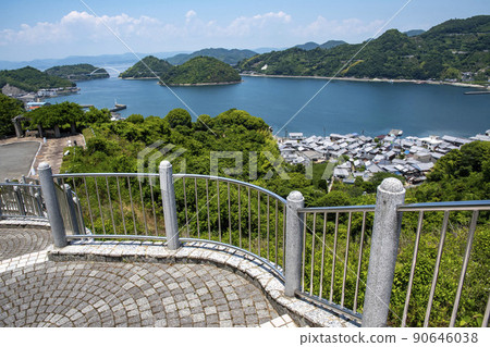Scenery from the hill park where history is visible Scenery from the hill park where history is visible 90646038
