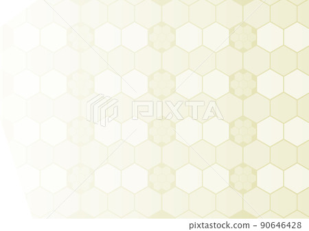 Honeycomb pattern hexagonal background texture 90646428