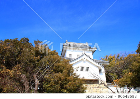 愛知縣豐田市Koromo城重建角塔風景 愛知縣豐田市Koromo城重建角塔風景 90648688