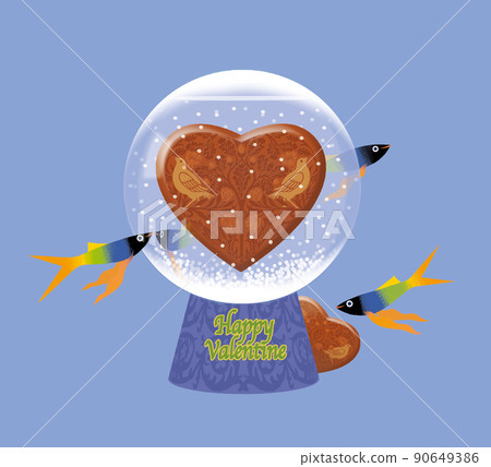 Valentine snowball 90649386