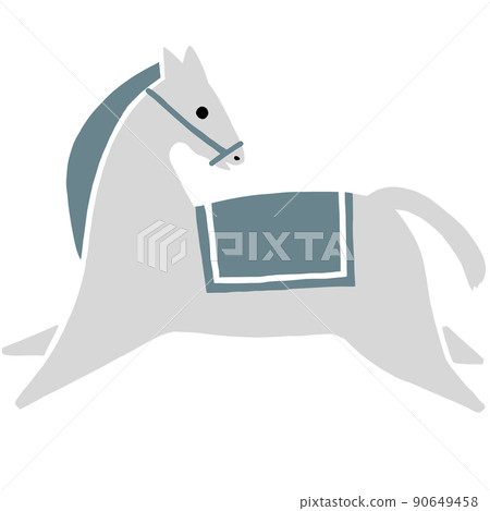 Bouncing horse white Bouncing horse white 90649458