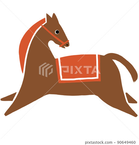 彈跳馬棕色 90649460