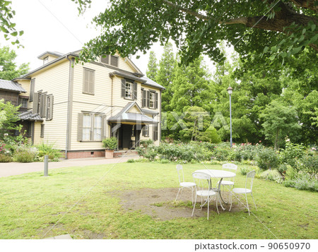 Western-style building of diplomats in Yamate, Naka-ku, Yokohama-shi, Kanagawa, full of exoticism 90650970
