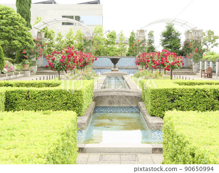 神奈川縣橫濱市中區山手外交官洋館洋溢著異國風情 神奈川縣橫濱市中區山手外交官洋館洋溢著異國風情 90650994