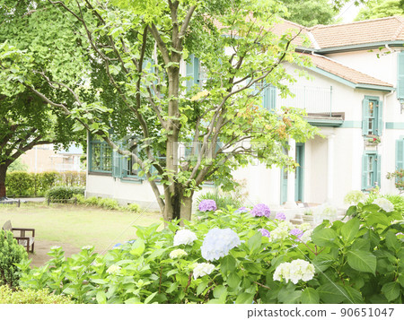 Western-style building of diplomats in Yamate, Naka-ku, Yokohama-shi, Kanagawa, full of exoticism 90651047