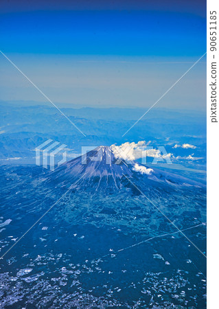Over Mt. Fuji in early summer Over Mt. Fuji in early summer 90651185