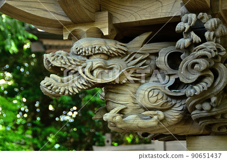 埼玉縣小川町，縣指定有形文化財產，本宮神獸山宮神社 90651437