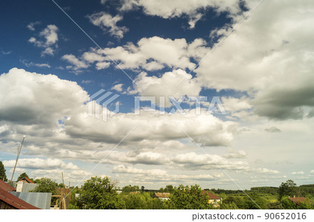 Landscape with beautiful sky 90652016
