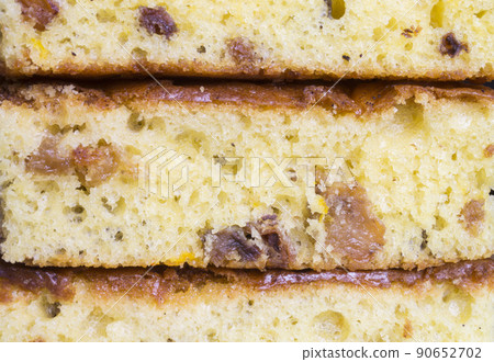 Sweet fruit cake with raisins Sweet fruit cake with raisins 90652702