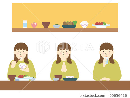 吃盛宴的女孩 90656416