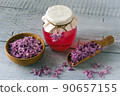 Lilac flowers syrup 90657155