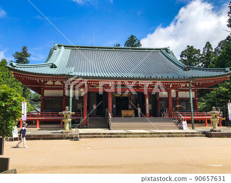 世界文化遺產比叡山延歷寺大禮堂 世界文化遺產比叡山延歷寺大禮堂 90657631