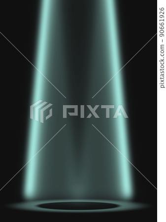 Green spotlight illustration Green spotlight illustration 90661926