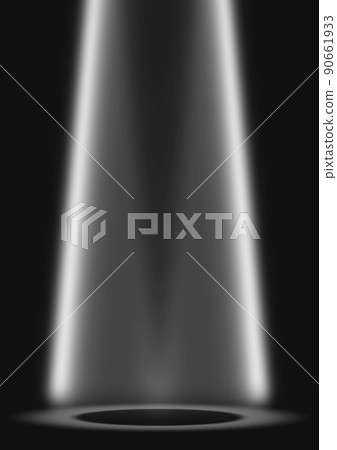 White spotlight illustration White spotlight illustration 90661933