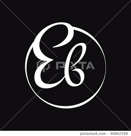 creative Letter EB logo design black and white logo elements. simple letter  EB letter logo,Business corporate letter EB logo design vector Stock Vector  Image & Art - Alamy