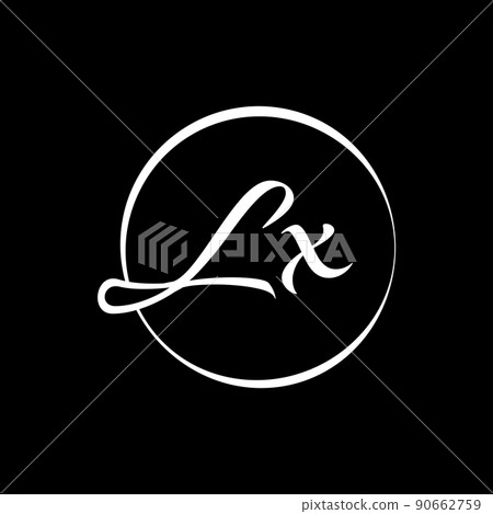 LY Letter Logo Design. Initial letters LY logo icon. Abstract