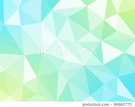 夏季多邊形背景紋理三角形抽象涼爽冷 夏季多邊形背景紋理三角形抽象涼爽冷 90662775