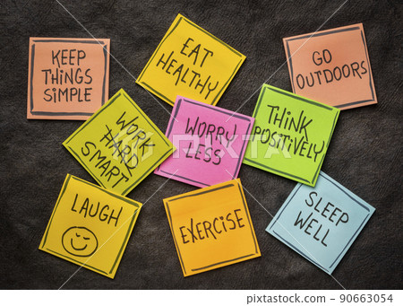 healthy lifestyle and wellbeing concept 90663054