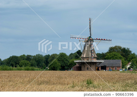 Windmill Sint Jan near the Dutch village Veldhoven 90663396