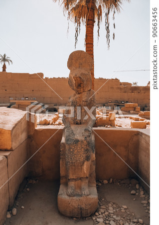 Ruins of the Egyptian Karnak Temple, the largest open-air museum in Luxor Ruins of the Egyptian Karnak Temple, the largest open-air museum in Luxor 90663456