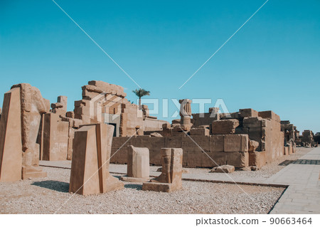 Ruins of the Egyptian Karnak Temple, the largest open-air museum in Luxor Ruins of the Egyptian Karnak Temple, the largest open-air museum in Luxor 90663464