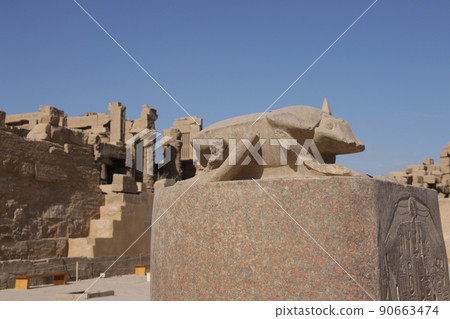 Ruins of the Egyptian Karnak Temple, the largest open-air museum in Luxor Ruins of the Egyptian Karnak Temple, the largest open-air museum in Luxor 90663474