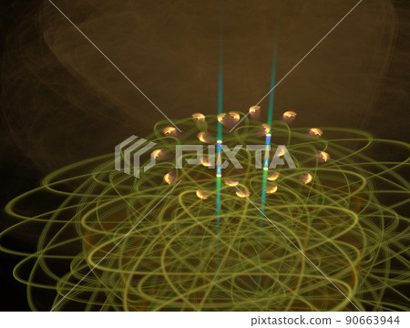 Imaginatory fractal abstract background Image 90663944