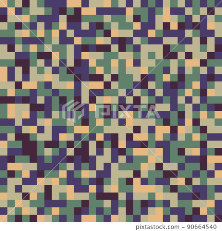 Pixel background Military pattern, Camouflage seamless pattern, Vector illustration Pixel background Military pattern, Camouflage seamless pattern, Vector illustration 90664540