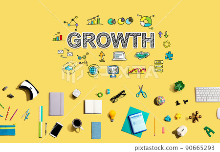 Growth with electronic gadgets and office supplies Growth with electronic gadgets and office supplies 90665293