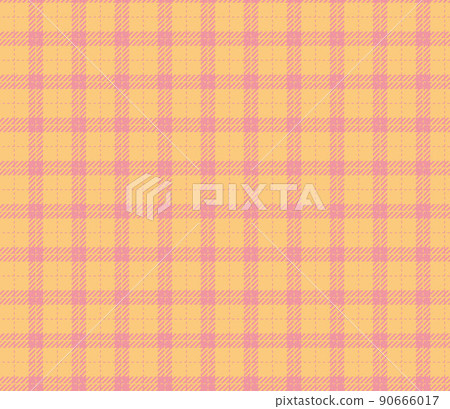 Cute two-color tartan check Cute two-color tartan check 90666017