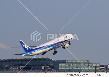 客機起飛；客機上升 90666168