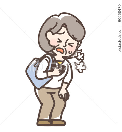 Tired woman Tired woman 90668470