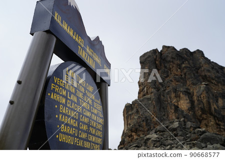 乞力馬扎羅山攀登,熔岩塔(Machame Route) 乞力馬扎羅山攀登,熔岩塔(Machame Route) 90668577