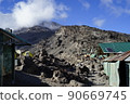 乞力馬扎羅山登山，最後營地的巴拉夫營地（Machame路線） 90669745