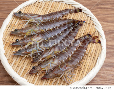 生魚片活蝦 生魚片活蝦 90670446