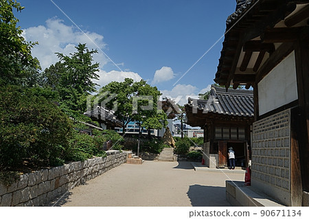 南山韓屋村風光 南山韓屋村風光 90671134
