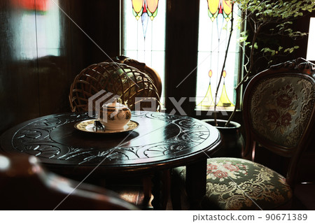 Cafe with a retro atmosphere Cafe with a retro atmosphere 90671389