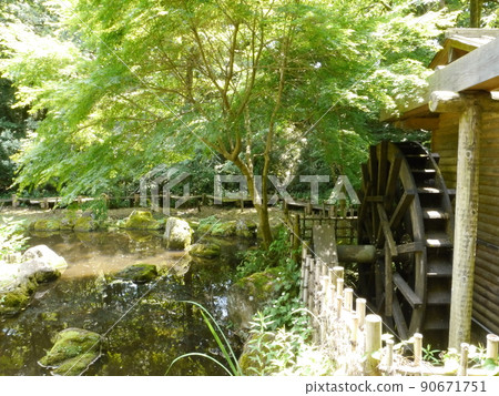 中之島公園的水車 90671751