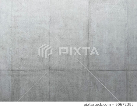 Horizontal background image of dark gray concrete surface without separate holes 90672393