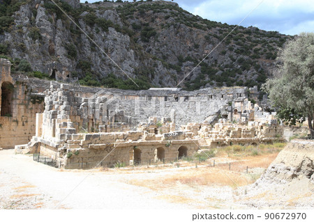 Turkish Mira Ruins 90672970